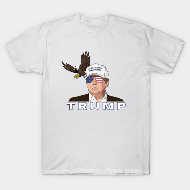 PRESIDENT TRUMP T-Shirt by ericb